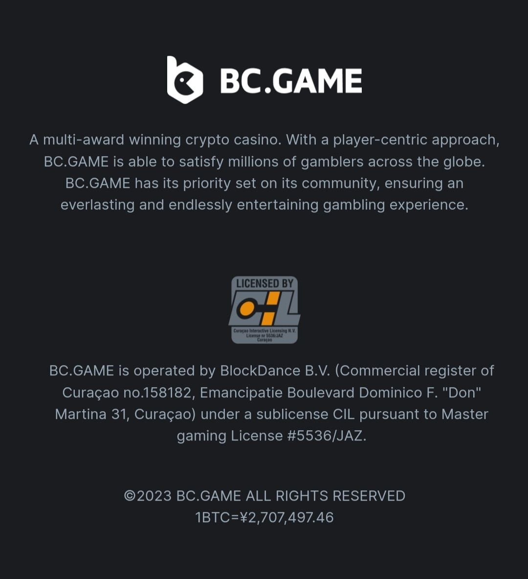 Don't Be Fooled By BC.Game казино